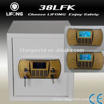 Fashin style LCD display electronic home & office safe to keep file